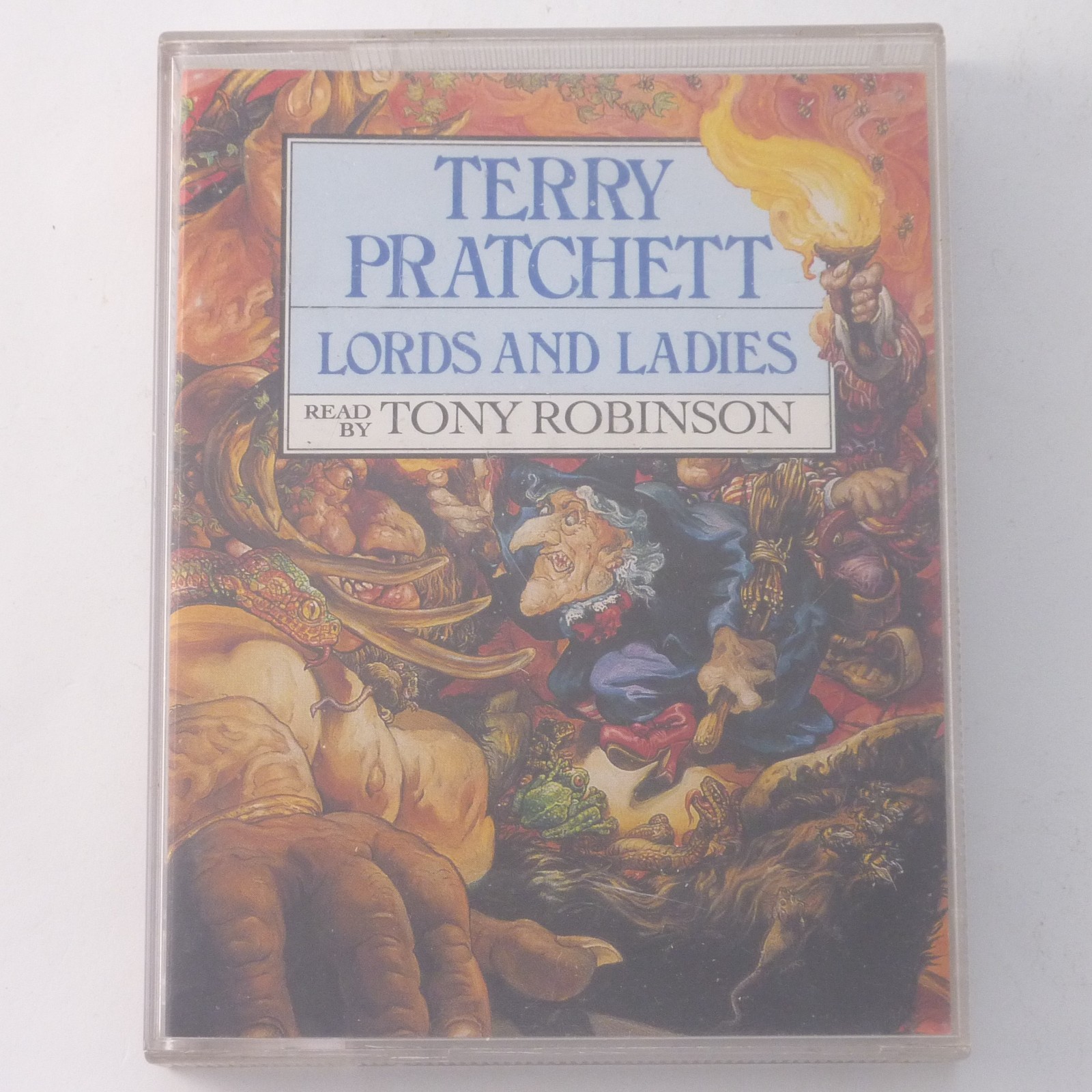 Lords and Ladies Cassette Terry Pratchett Audiobook 1996 Discworld Tony Robinson