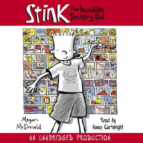 Stink: The Incredible Shrinking Kid — Audio CD By McDonald, Megan — VERY GOOD