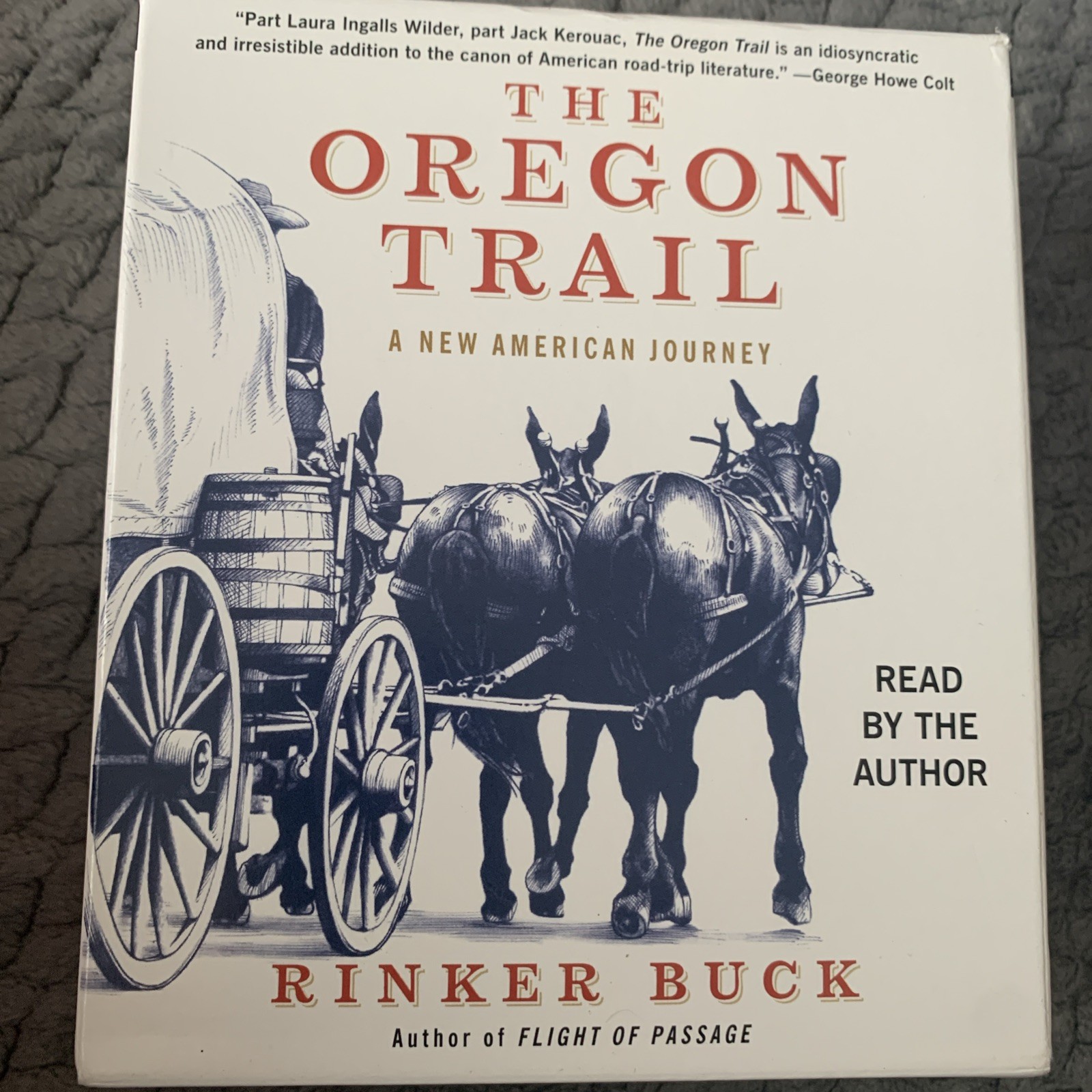 The Oregon Trail : A New American Journey — Rinker Buck 14 CDs Audio — RefAB5