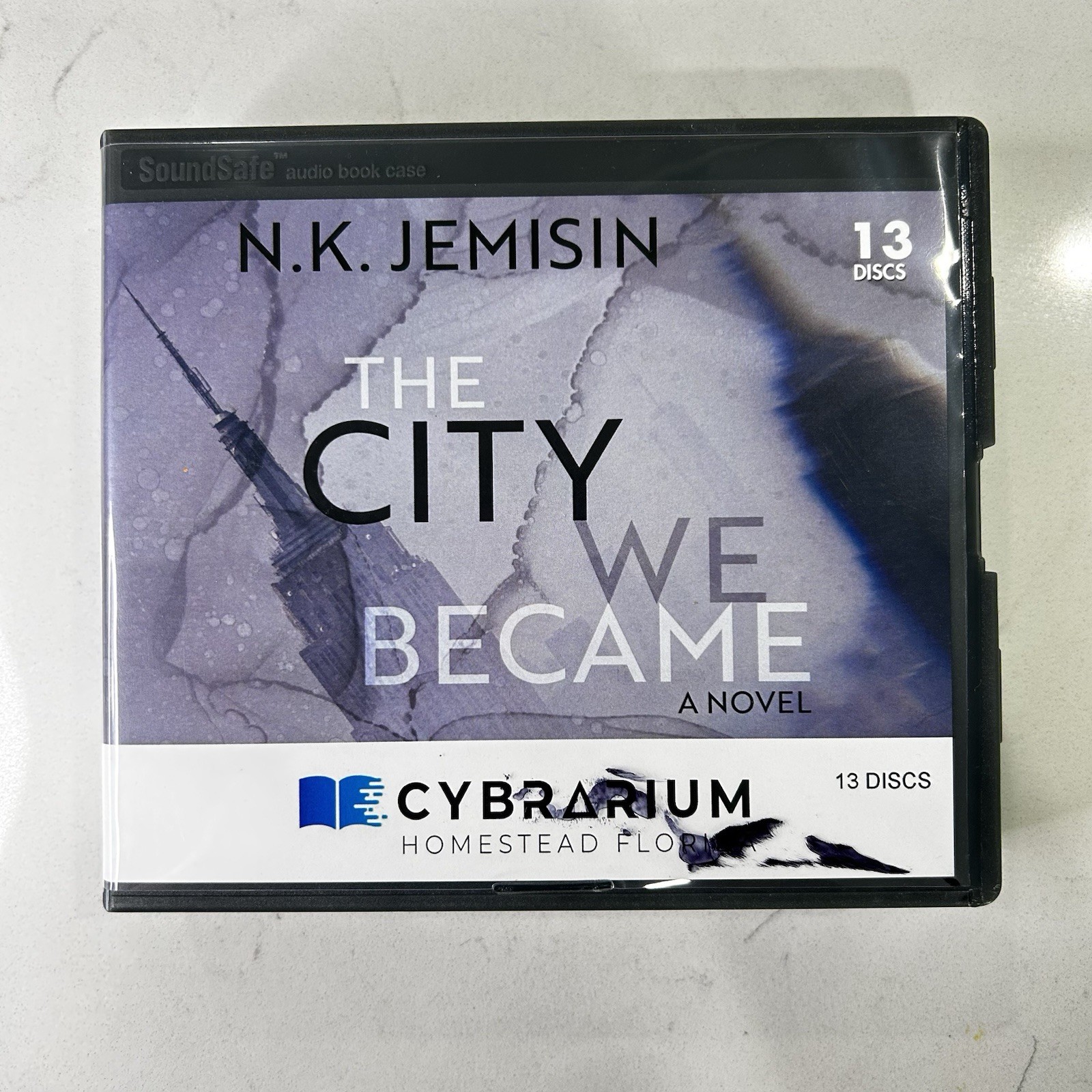 The City We Became Audiobook 13-Disc Set N.K. Jemisin
