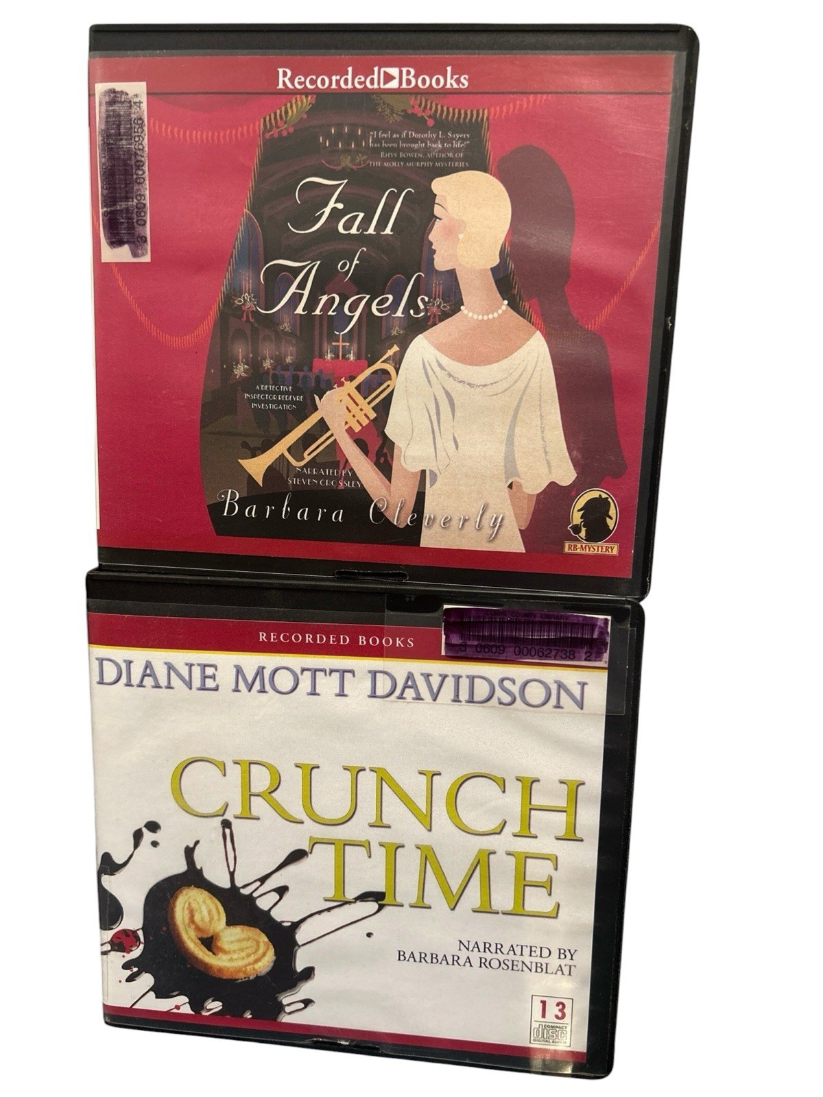 Audio Book Lot Of 4 Novels Brown, Kellerman, Davidson, Cleverly