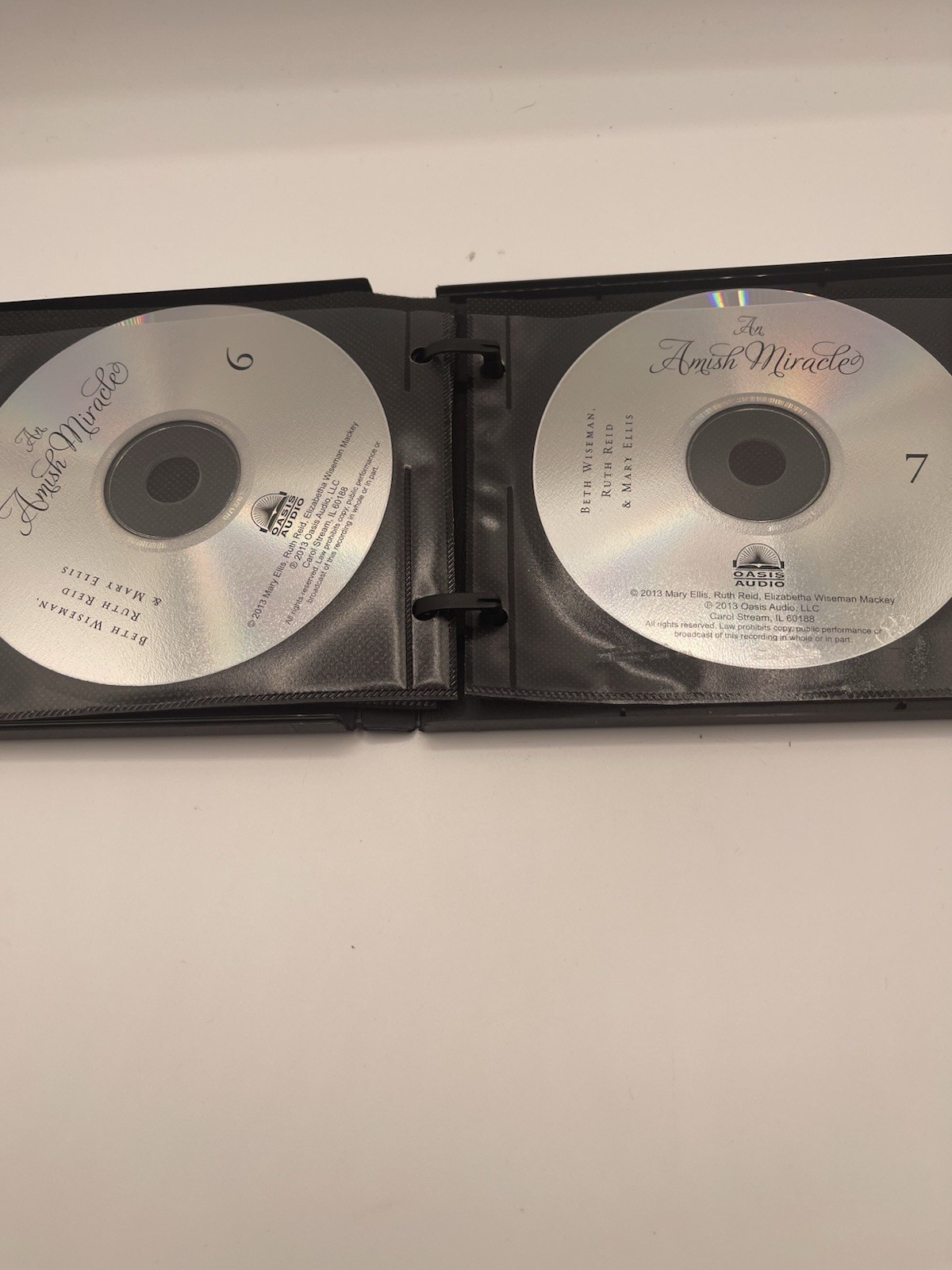 Oasis Audio An Amish Miracle Unabridged Audiobook CD PDF Rebecca Gallagher