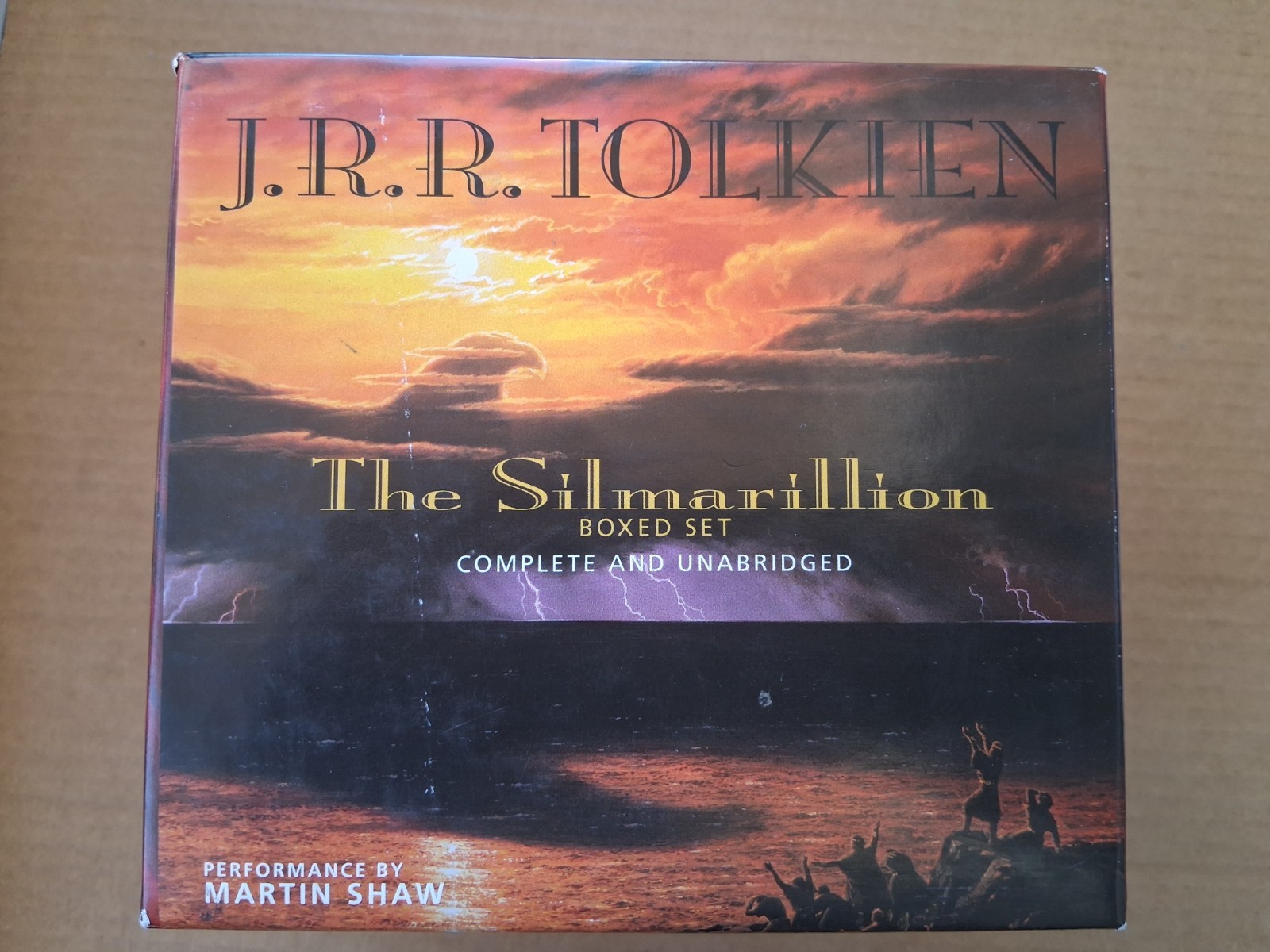 THE SILMARILLION by J.R.R Tolkien Unabridged Audio Book CD 13 Disc Box Set