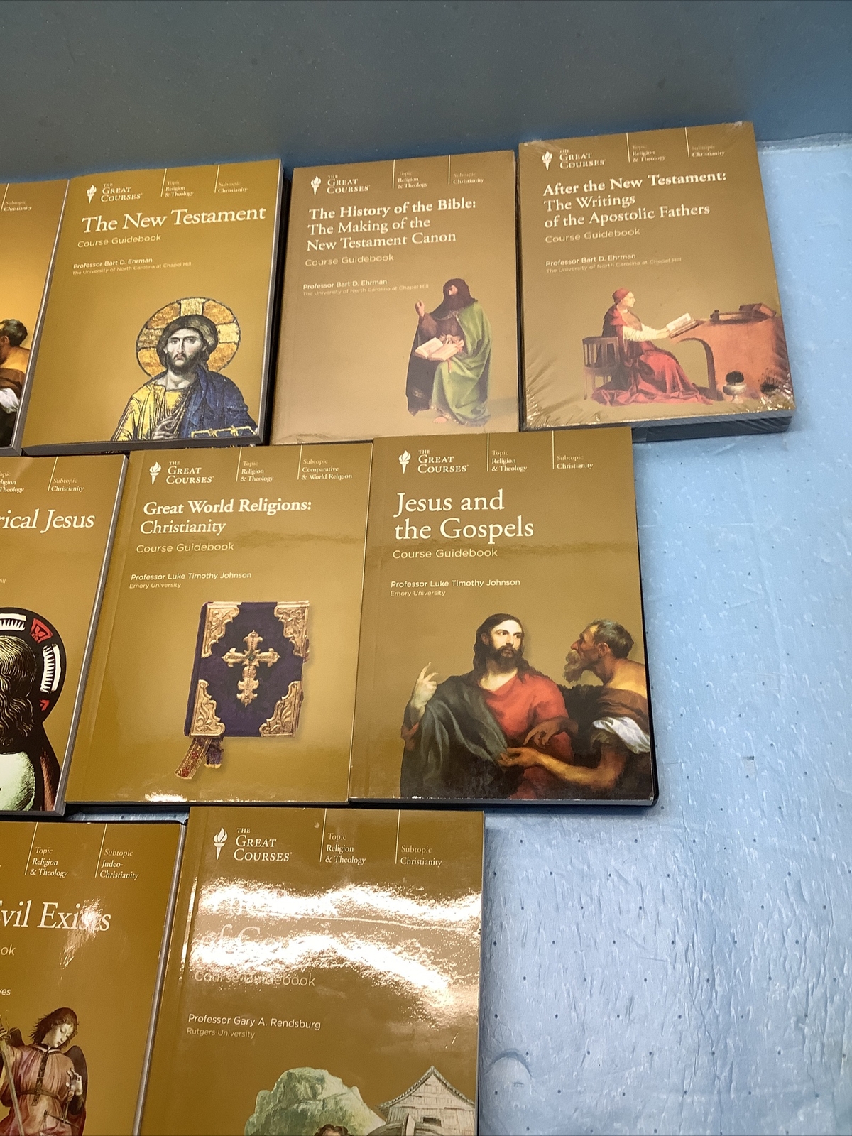 The Great Courses Jesus & The Gospels Audio & Guidebooks Lot Of 14 (st13)