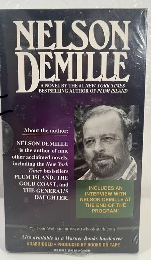 New Sealed The Lions Game by Nelson DeMille 6 Cassettes Approx. 9 Hrs. New