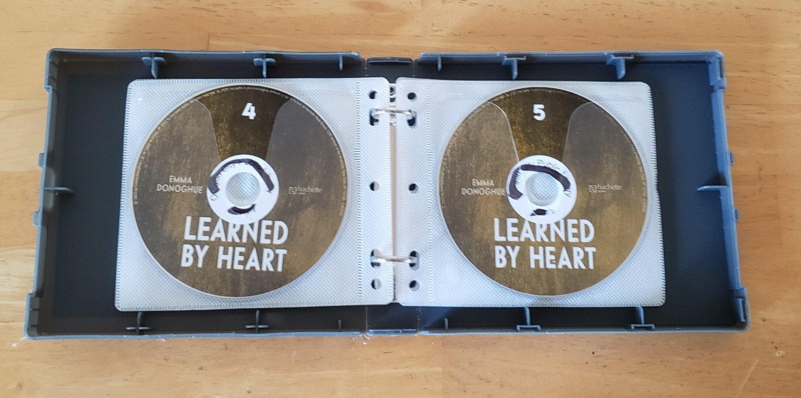 Lot Of 2 Emma Donoghue Audio Books CD Case Unabridged Learned by Heart & Haven