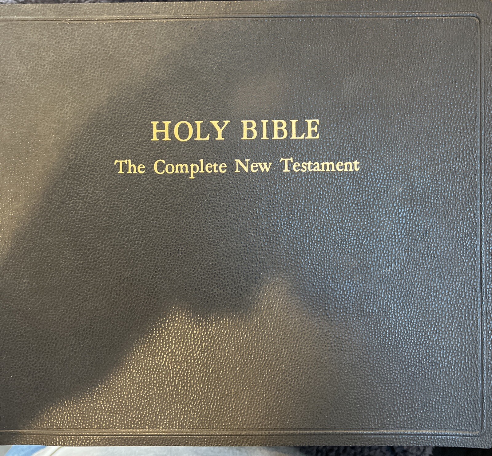 Vintage Holy Bible Read On Vinyl NEW TESTAMENT — 26 7″ records play at 16 2/3