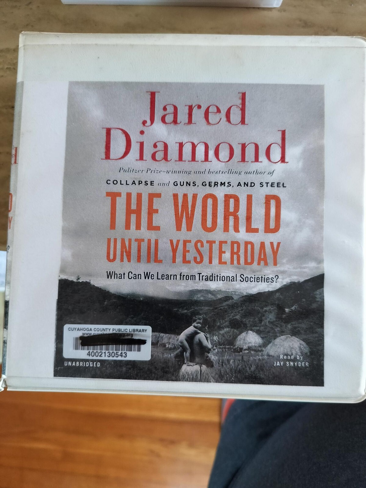 The World until Yesterday : What Can We Learn from Traditional Societies? by…