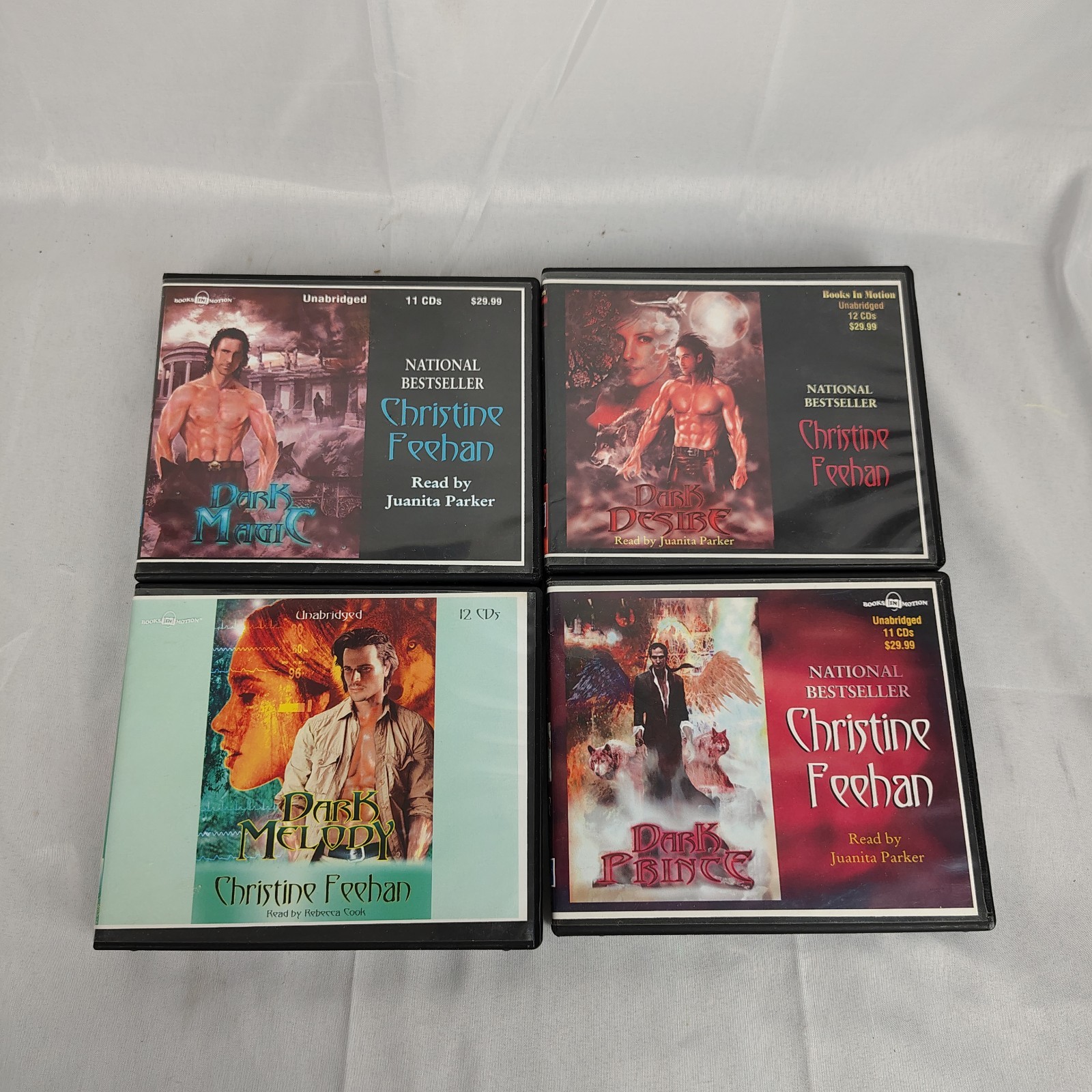 christine feehan dark series lot Audiobook Carpathian Magic Desire Melody Prince
