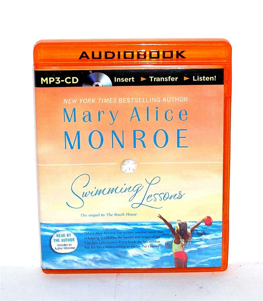 BOOK/AUDIOBOOK MP3-CD Mary Alice Monroe Fiction Novel SWIMMING LESSONS