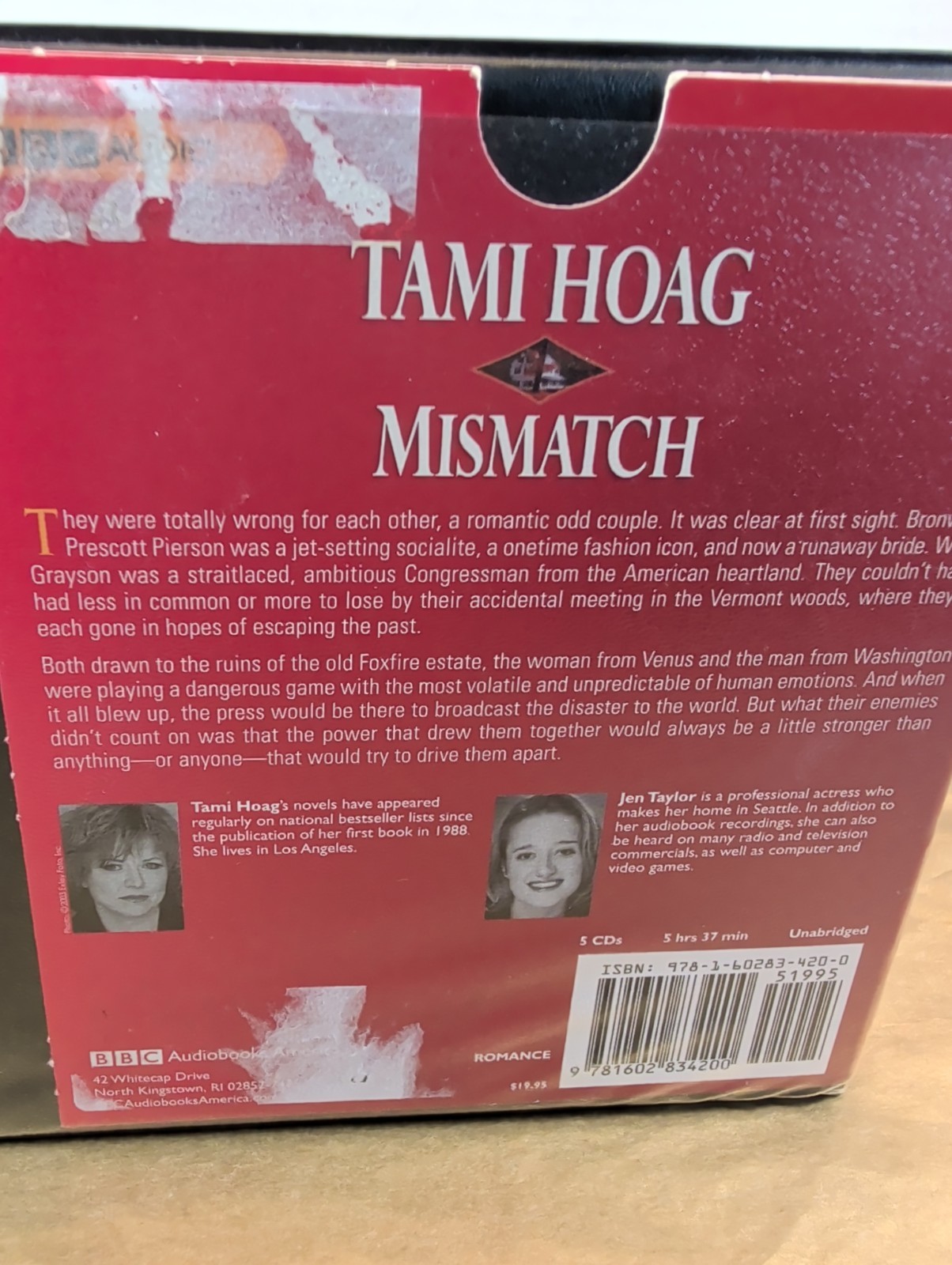 Tami Hoag Lot Of 4 Audiobooks Ex-Library CDs