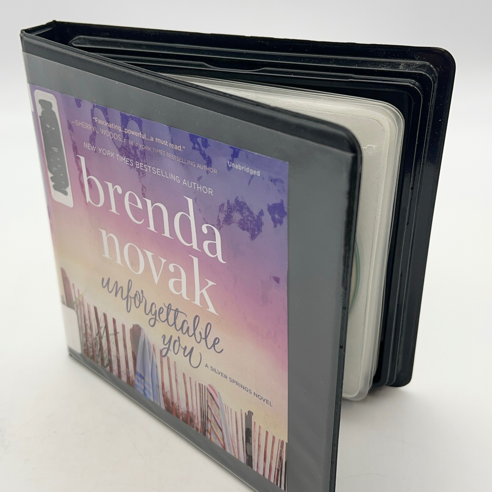 Brenda Novak Unforgettable You Silver Springs Book 5 Audiobook 8 CD Unabridged