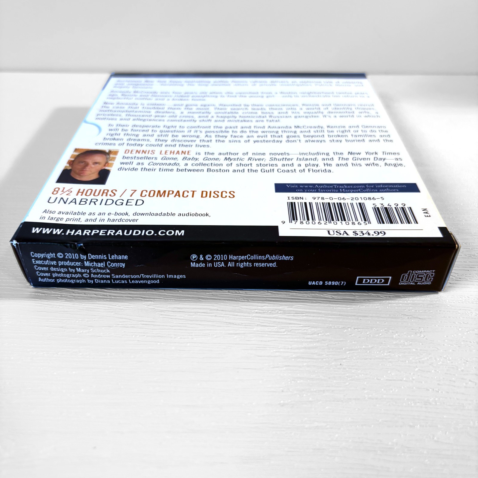 Moonlight Mile by Dennis LeHane: Kenzie & Gennaro #6 — UNABRIDGED on 7 CDs