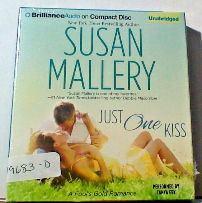 NEW *Sealed* AUDIO BOOK on CDs JUST ONE KISS Susan Mallery