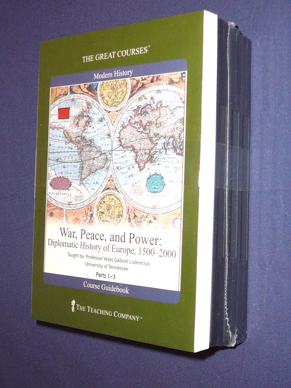 Great Courses CDs : WAR PEACE and POWER new & sealed but DAMAGED
