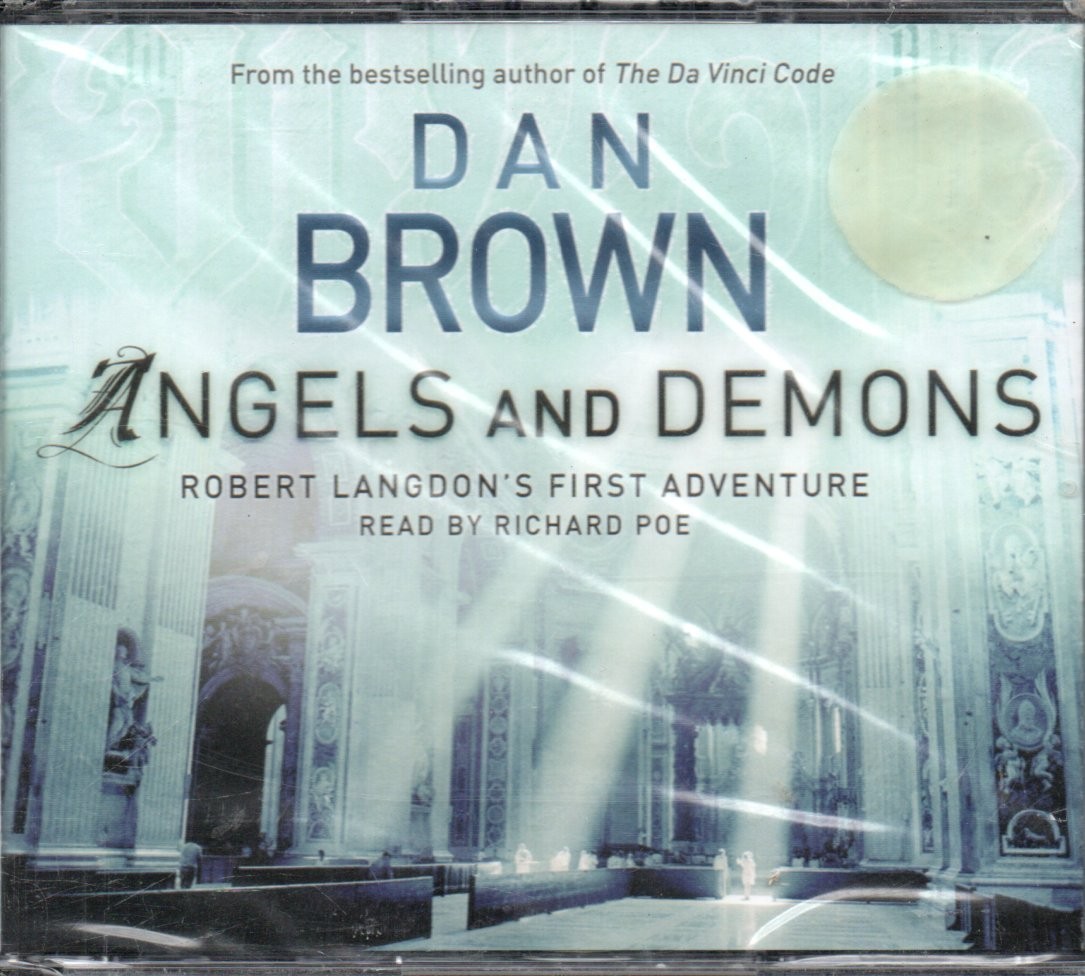 ANGELS AND DEMONS by Dan Brown — 6xCD Audiobook *NEW & SEALED*