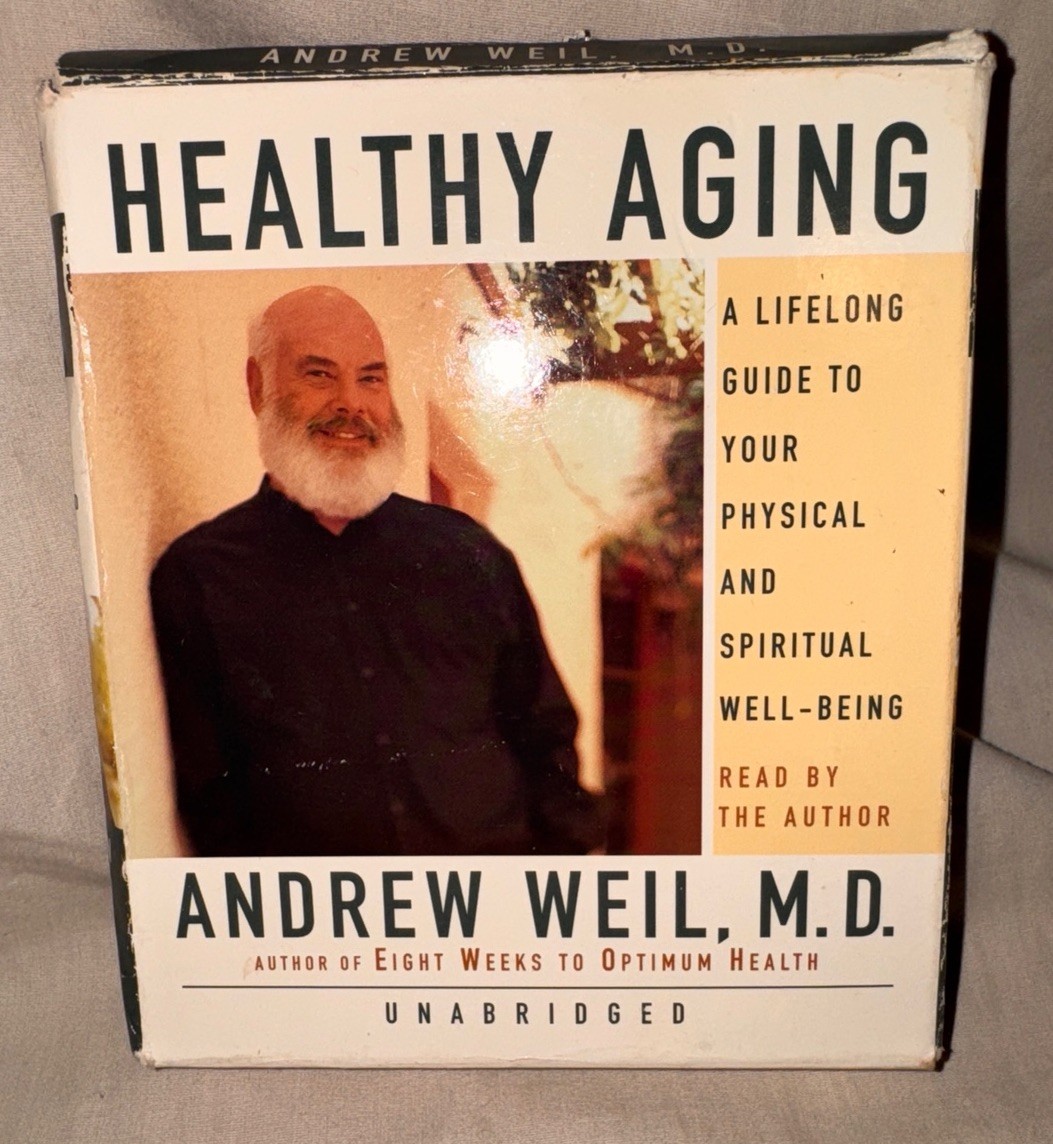 Healthy Aging Andrew Weil MD 7-CD Unabridged Audiobook Set Self-Help Wellness