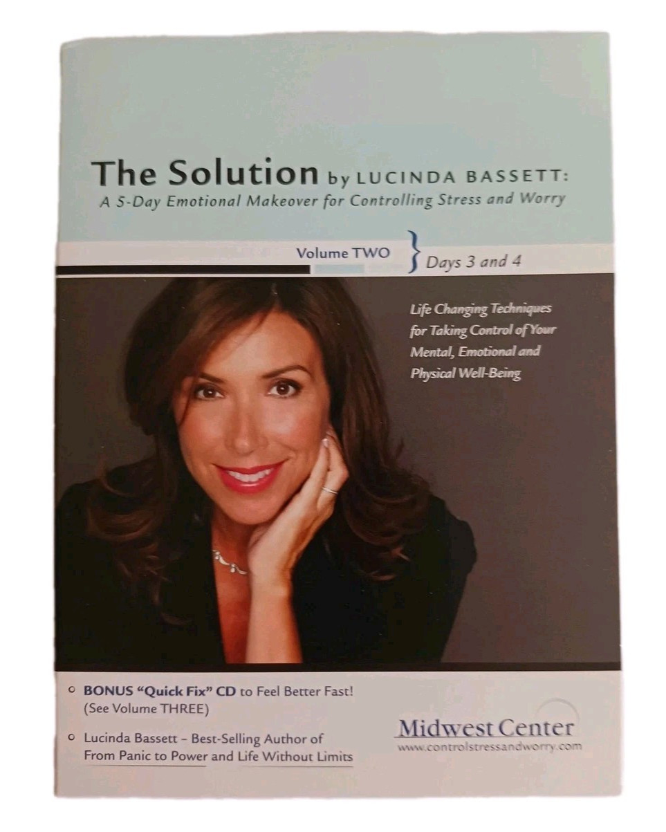 The Solution By Lucinda Bassett: 5-Day Emotional Makeover Controlling Stress CDs