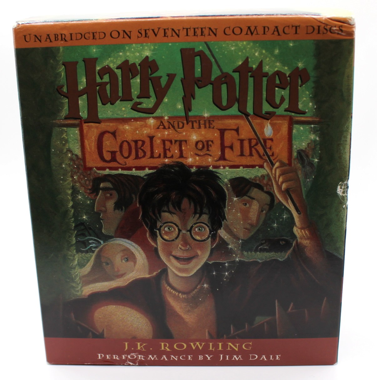 Harry Potter Audiobook CD Lot of 4: Goblet of Fire, Order of Phoenix, Half-Blood