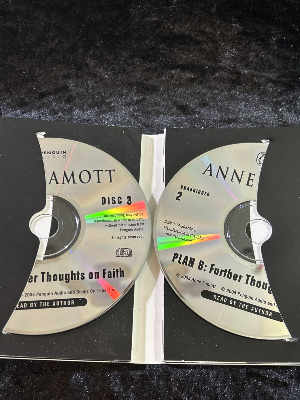 Plan B: Further Thoughts on Faith — Anne Lamott (5-Disc Unabridged Audiobook)