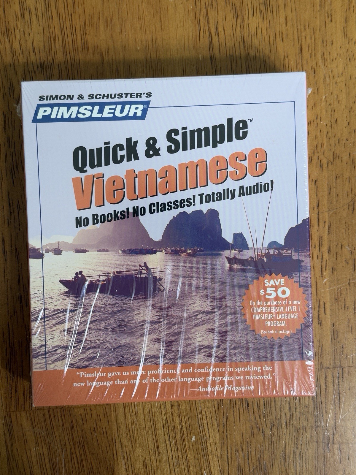 Pimsleur Vietnamese Quick and Simple 4 CDs 8 Lessons Level 1