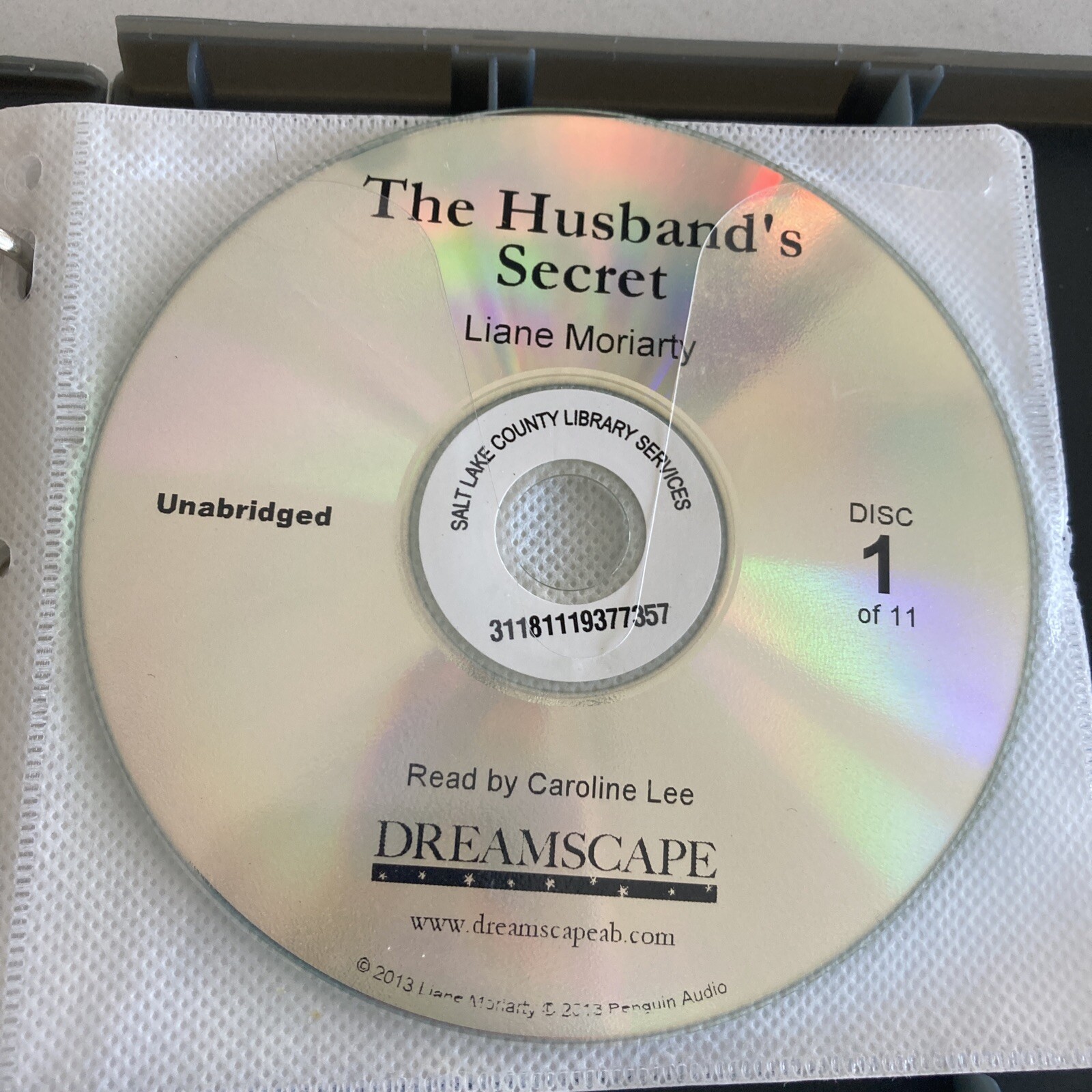 The Husband’s Secret by Liane Moriarty Unabridged audiobook read by Caroline Lee
