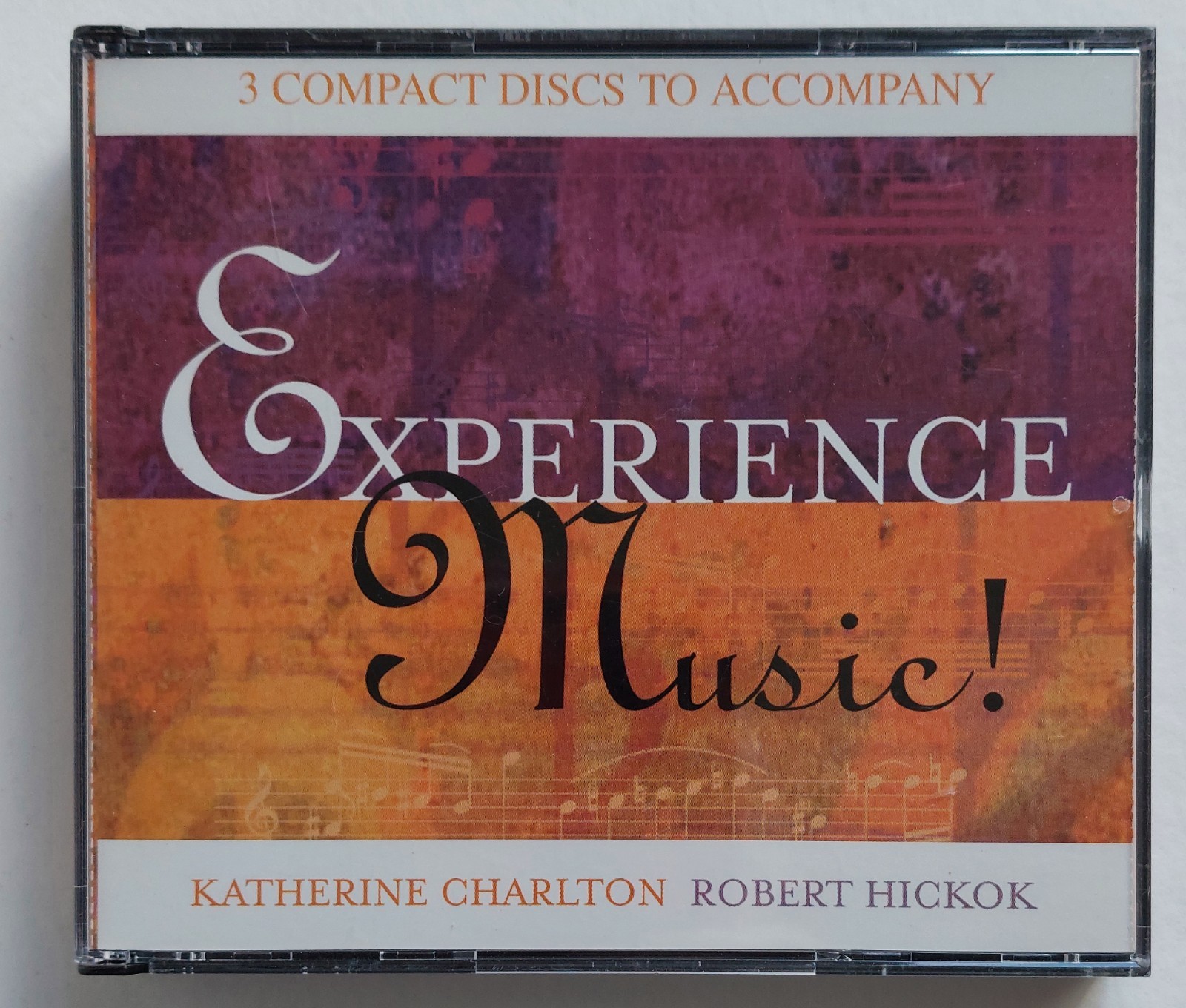 Experience Music! 3 Compact Discs Audio CD Set Textbook Supplement Charlton Hick