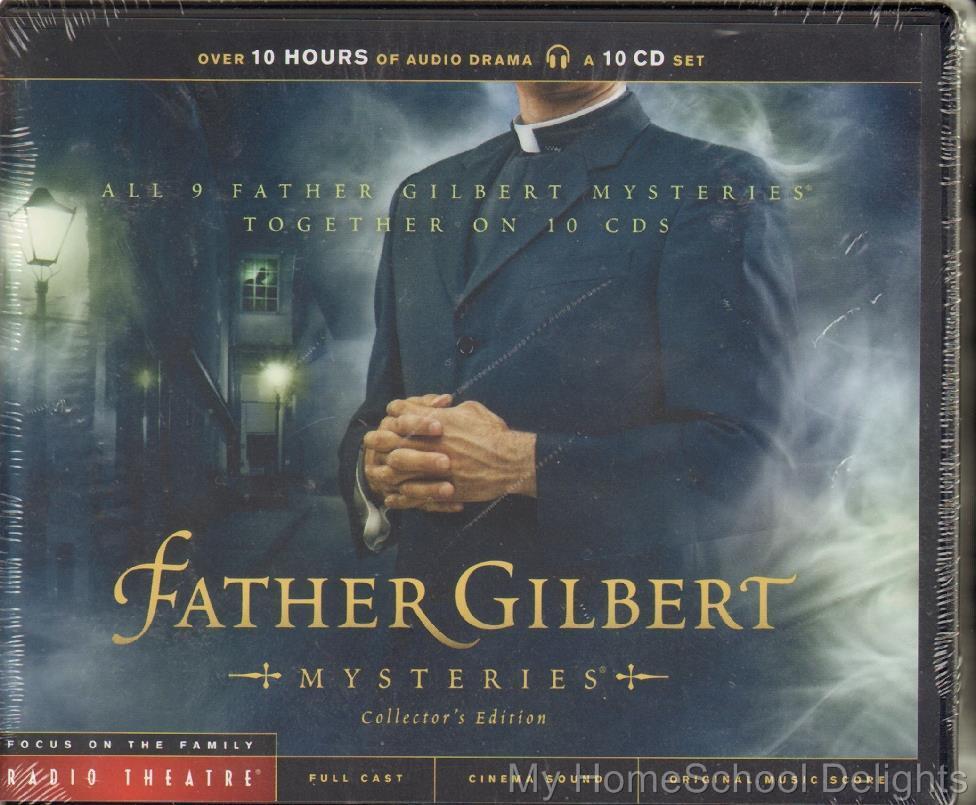New! FATHER GILBERT MYSTERIES COLLECTOR’S EDITION Radio Theater 10-CD Set FOTF