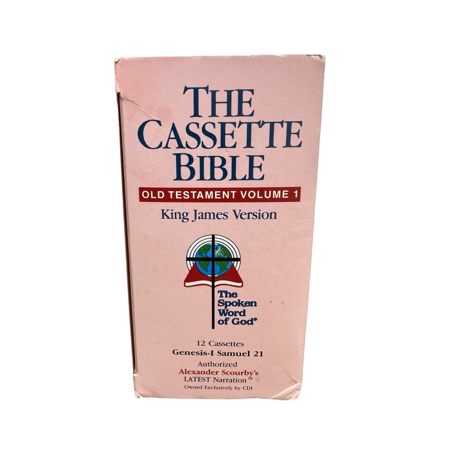 Bible on Cassette Tape Old Testament King James Version KJV Set of 12 Tapes #1