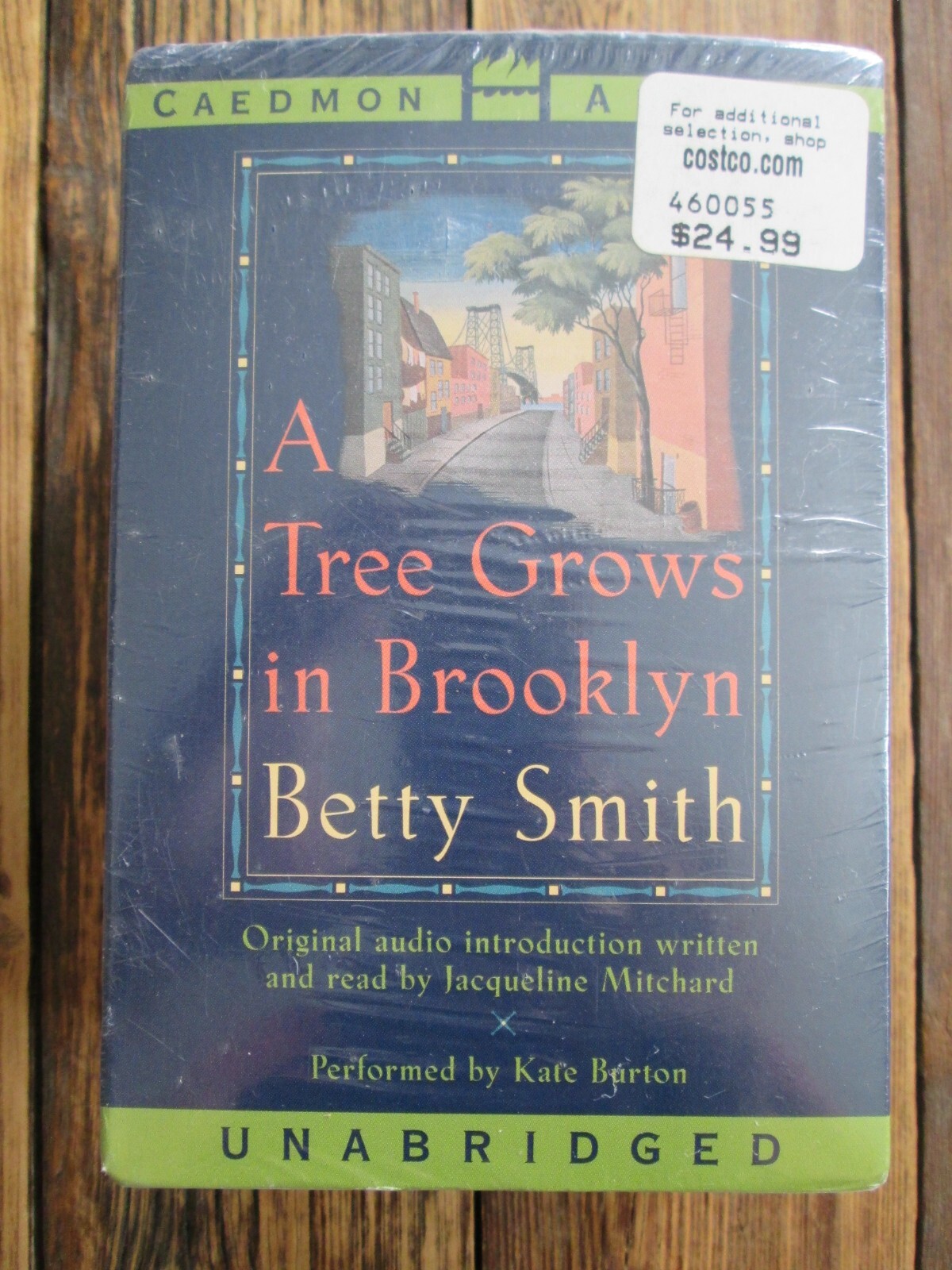 NEW A Tree Grows In Brooklyn Betty Smith read by Kate Burton Cassette Audiobook