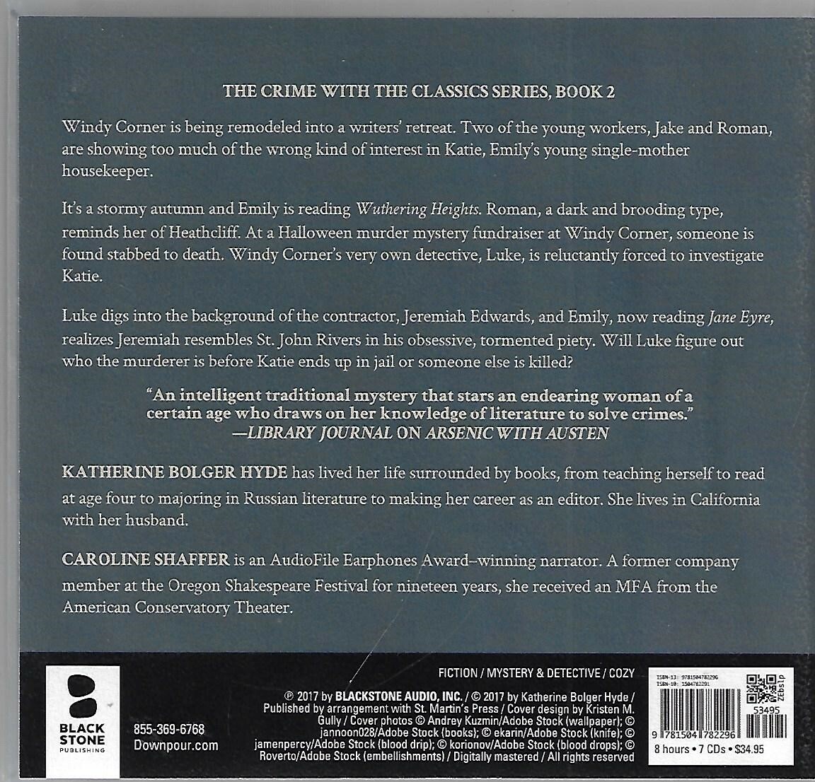 Bloodstains with Bronte: Crime with Classics Vol. 2 by Katherine B. Hyde (CD)
