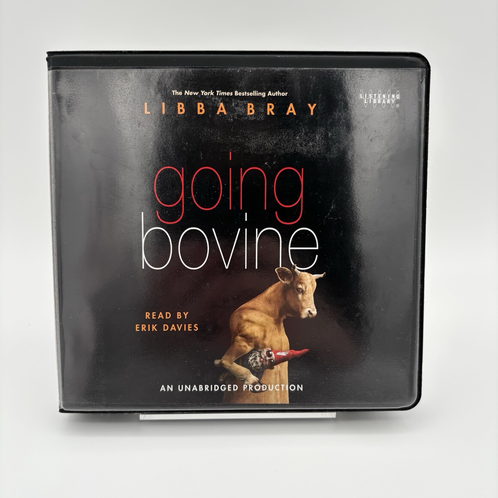 Going Bovine by Libba Bray (2009, CD Audiobook), Unabridged, Read by Erik Davies