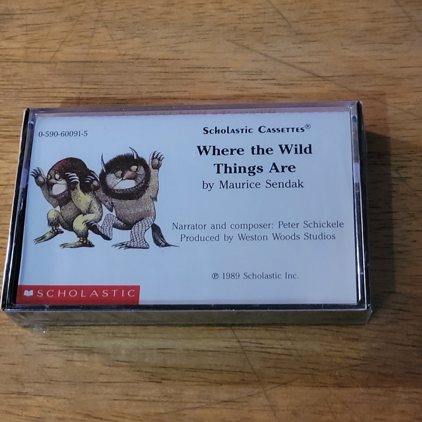 Where the Wild Things Are (Scholastic Cassettes) (Audio Cassette) New Sealed