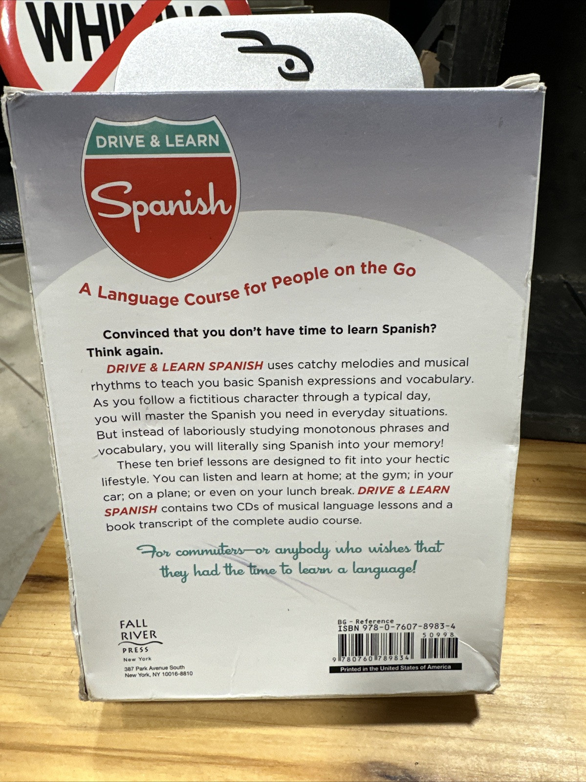 Drive & Learn Spanish — Howard Beckerman — Good — audioCD