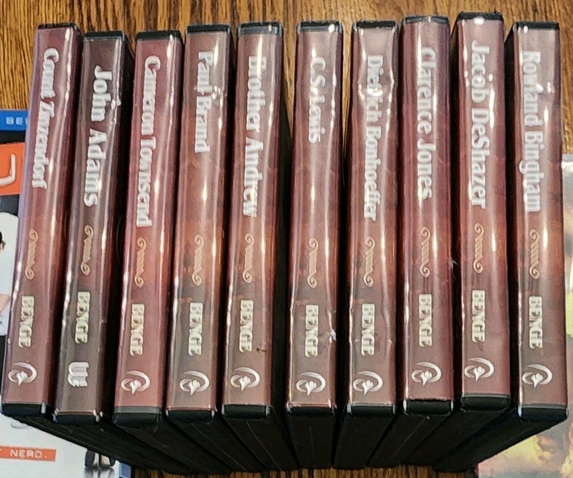 Heroes of History & Christian Heroes Then & Now by Janet & Geoff Benge 10 CD Set