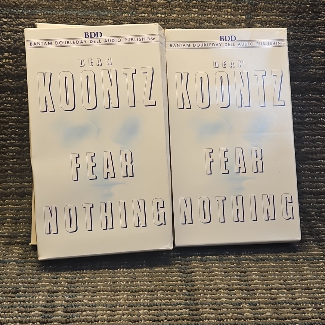 Fear Nothing by Dean Koontz Audiobook Cassette 1998 Bantam Doubleday Dell Audio