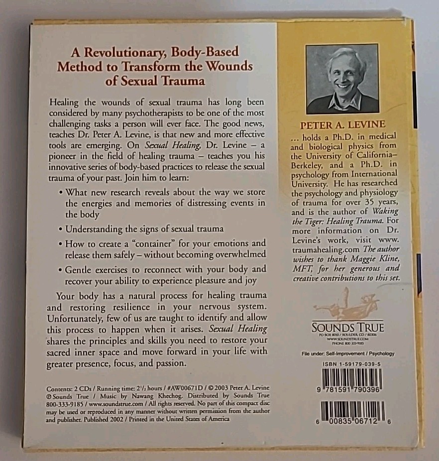 Sexual Healing: Transforming the Sacred Wound — Peter A. Levine (2 CDs)