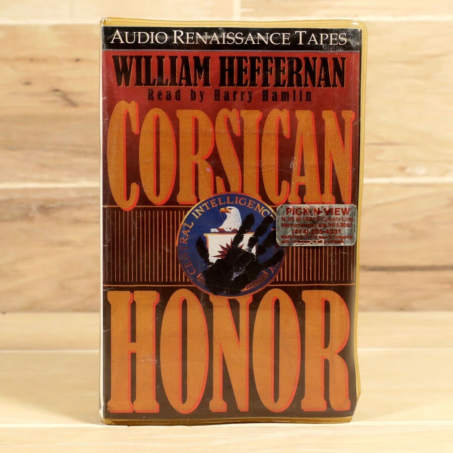 Corsican Honor, William Heffernan, audio books on 2 cassette tapes