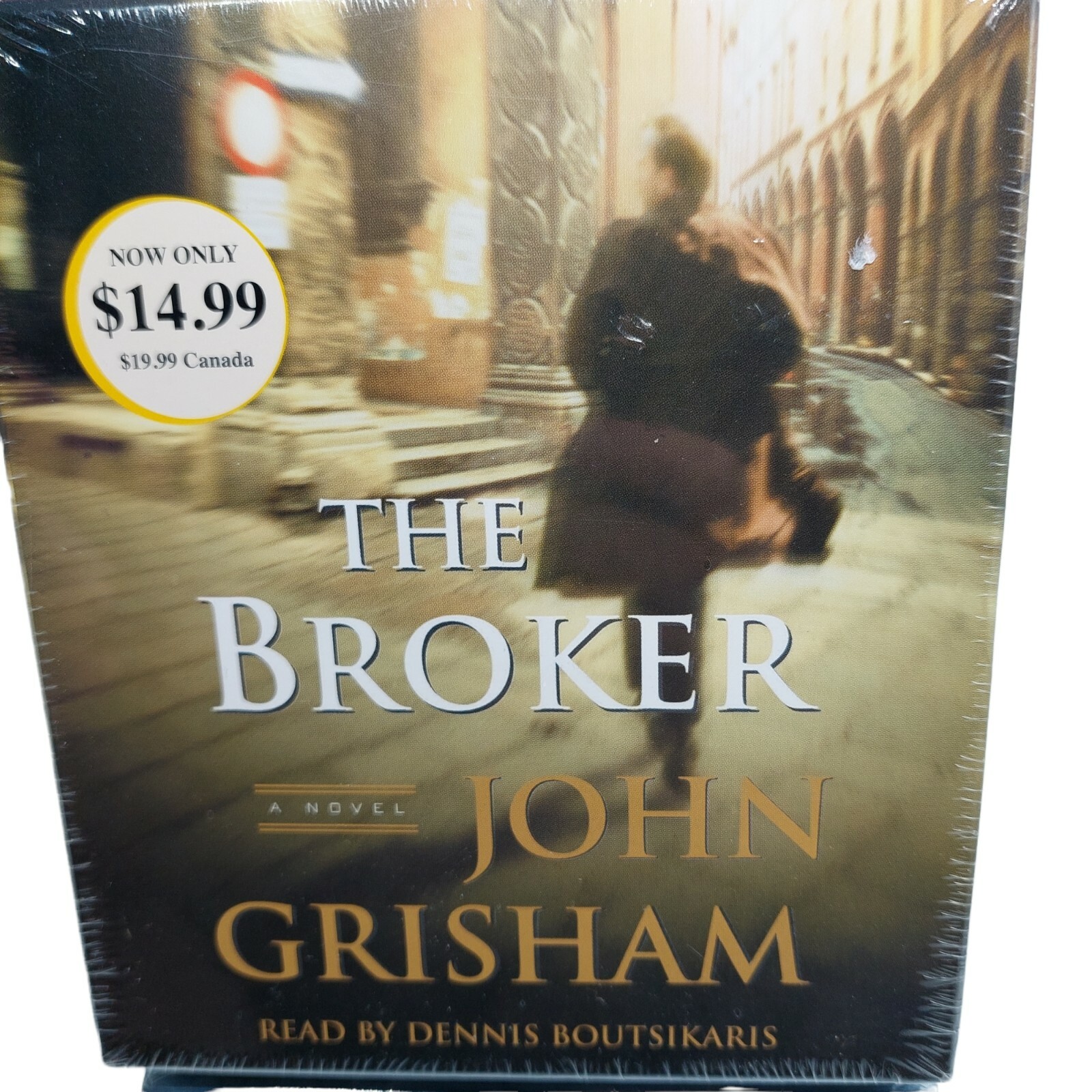 The Broker by John Grisham AudioBook CD Read by Dennis Boutsikaris