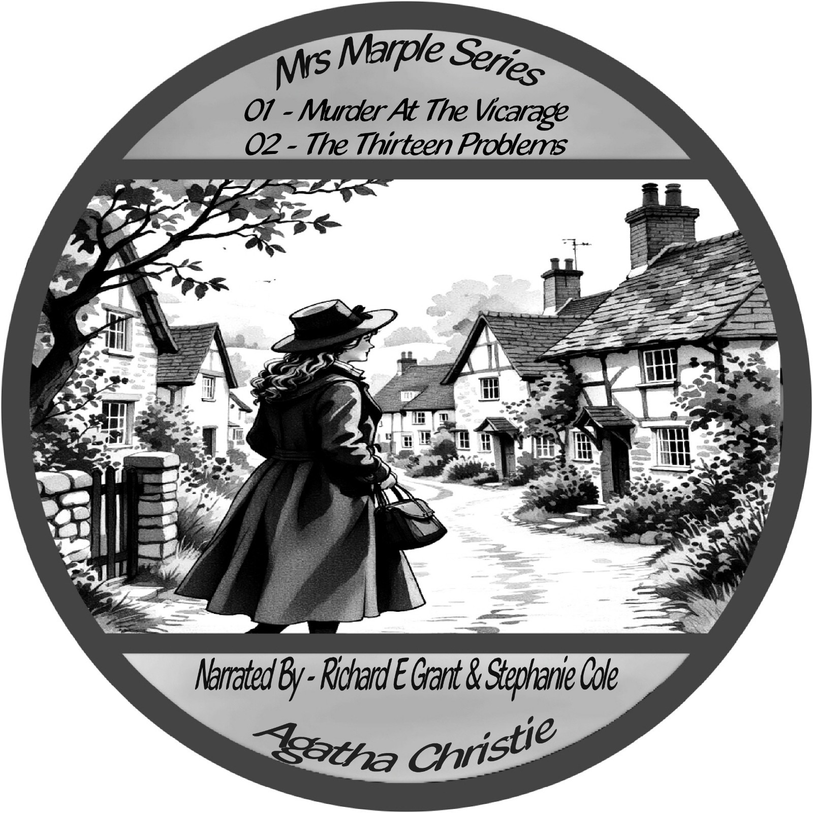 Agatha Christie miss marple mysteries 14 unabridged audiobooks on 7 Mp3 Cds