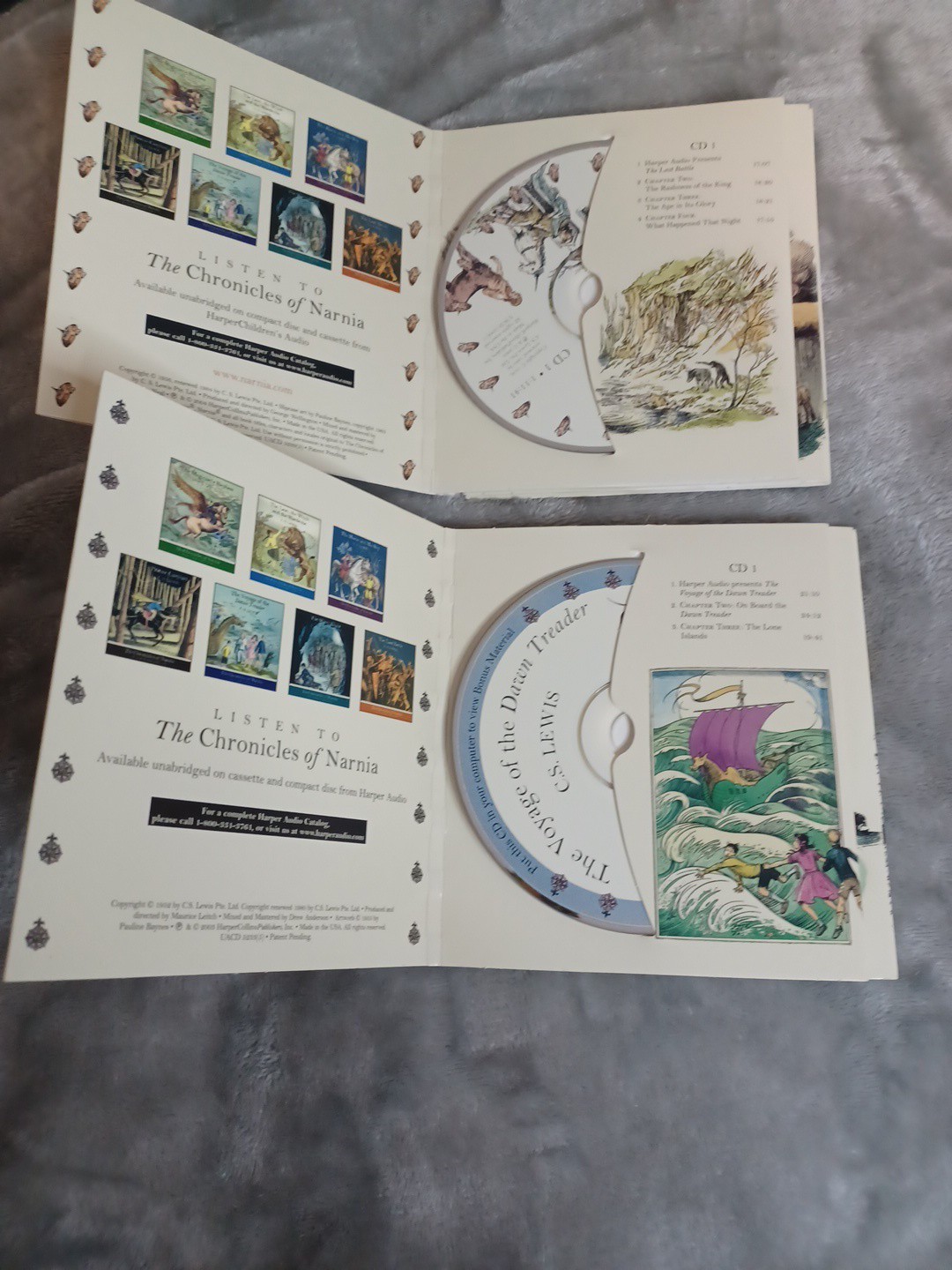 Chronicles of Narnia 31 CD Box Set C. S. Lewis 7 Unabridged Audio Books Complete