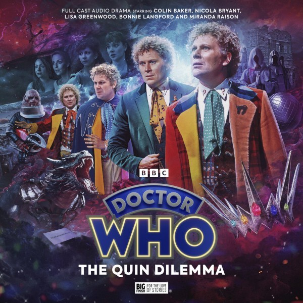 Doctor Who Sixth Doctor Adventures The Quin Dilemma Big Finish Out of Print 6th