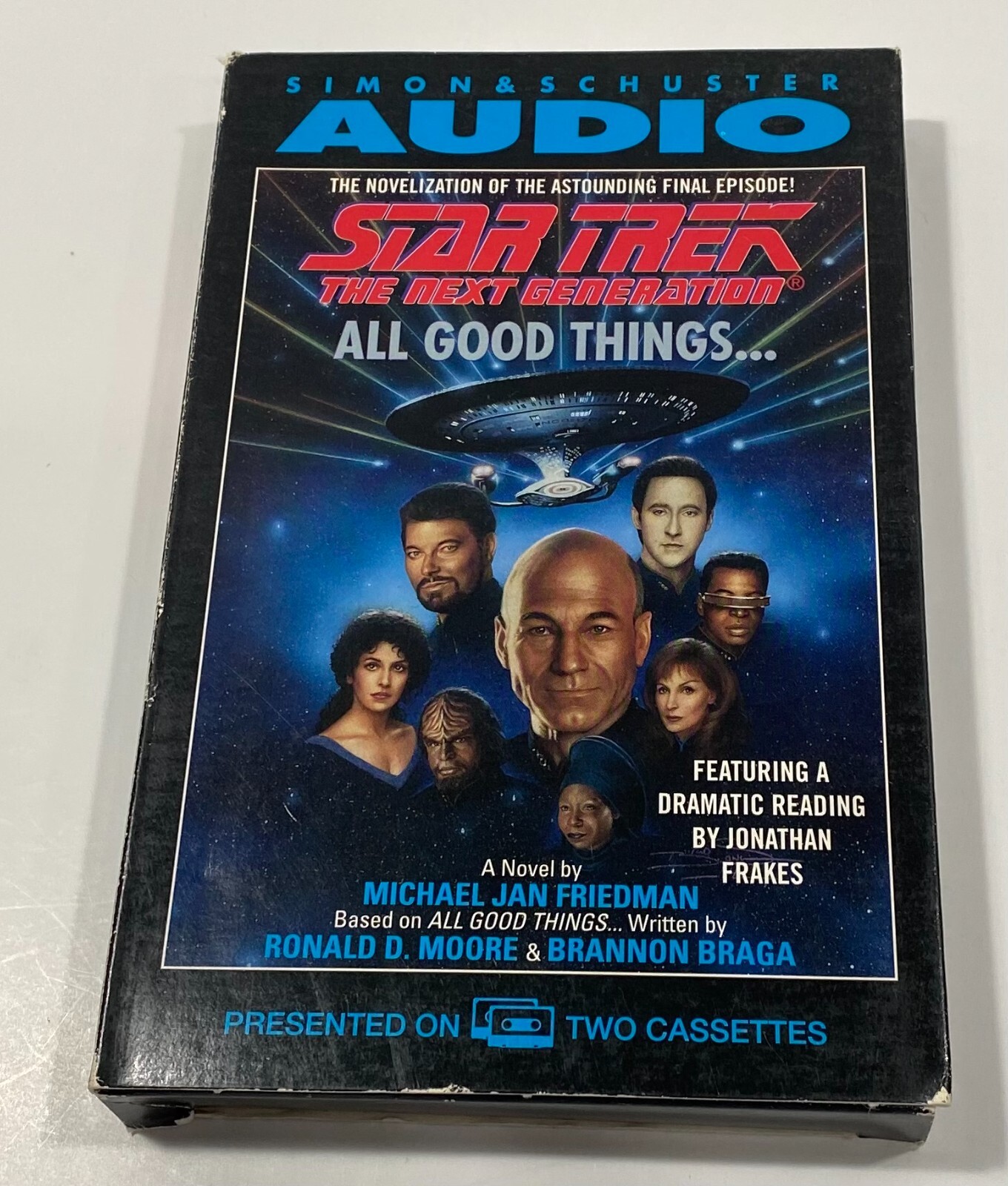 All Good Things Star Trek Next Generation Michael Jan Friedman Cassette Abridged
