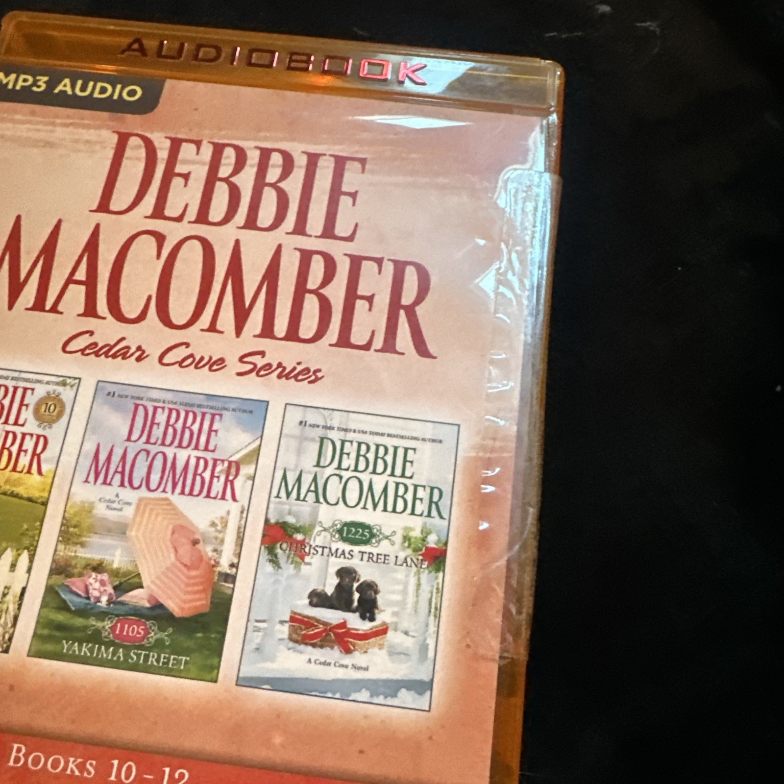 MP3 Audio Debbie Macomber 3 Books 10 11 12 Ever Green Place Cedar Cove series