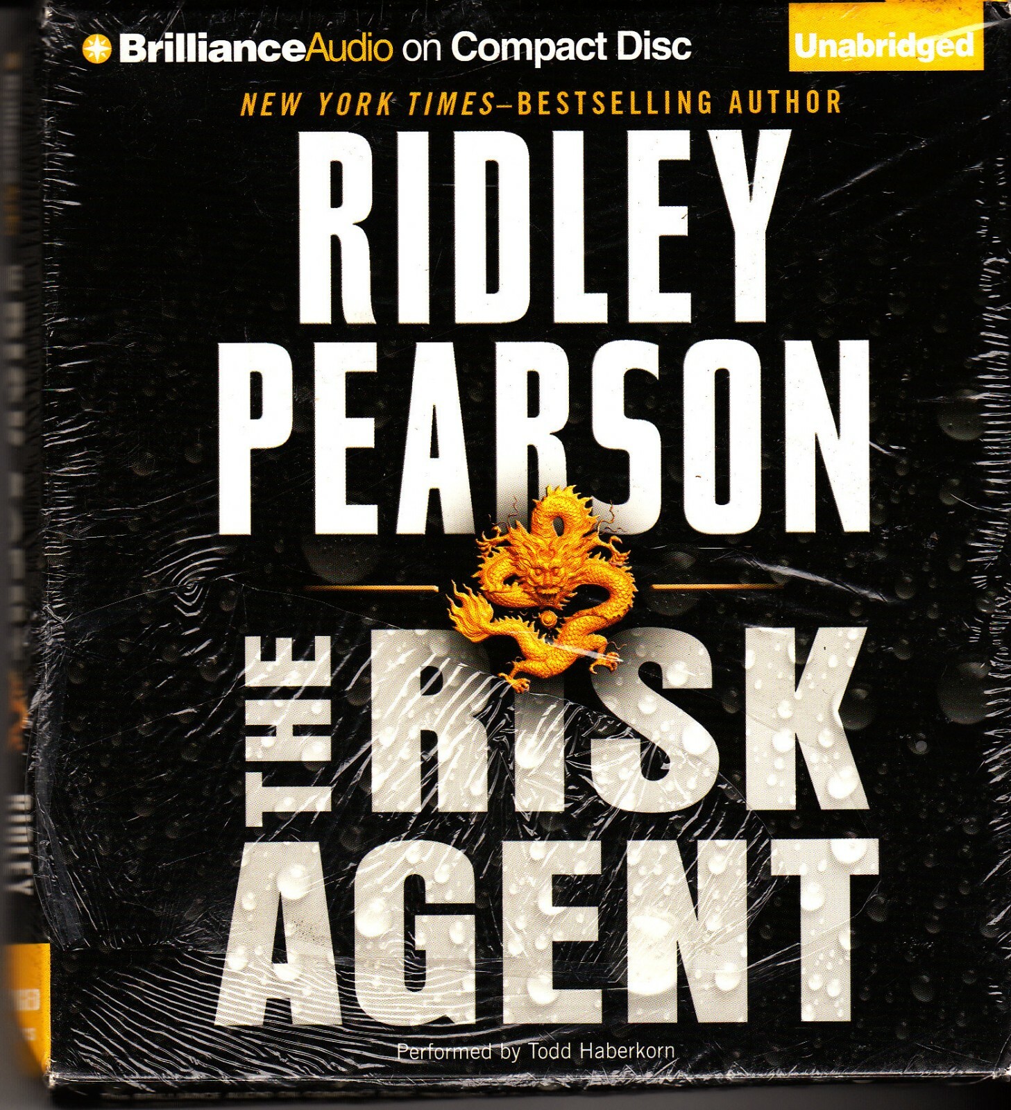 Risk Agent: The Risk Agent 1 by Ridley Pearson (2012, 10 CDs, Unabridged) NEW
