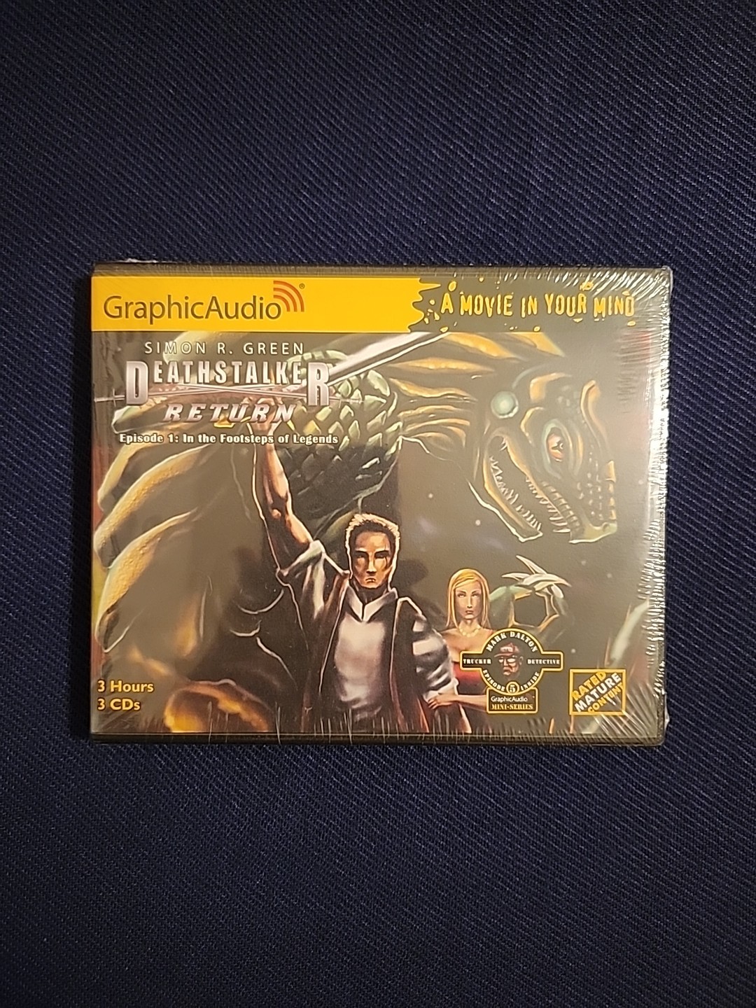 Deathstalker Return 1 : In the Footsteps of Legends (2007, Compact Disc) New.