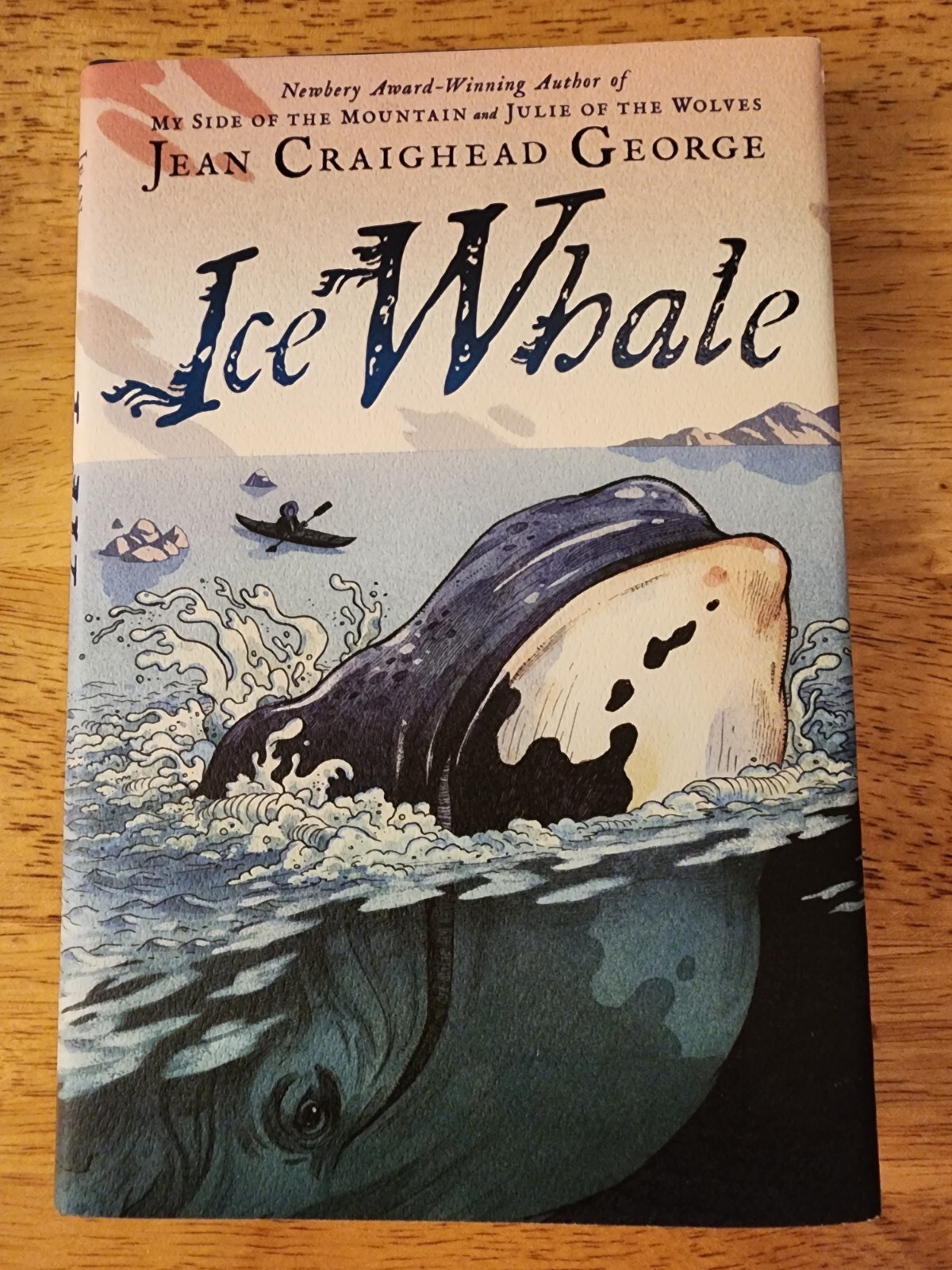 Ice Whale-Jean Craighead George (2014, HC) 1st/1st julie of the wolves 13 moons