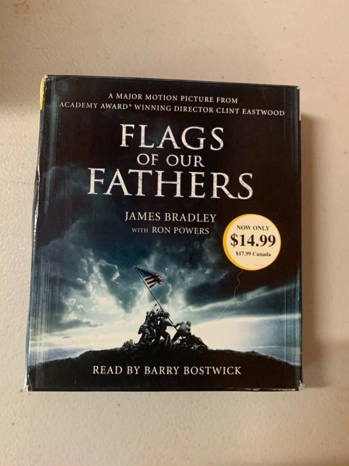 Shelf162 Audiobook on CD Disks~ Flags Pf Our Fathers James Bradley