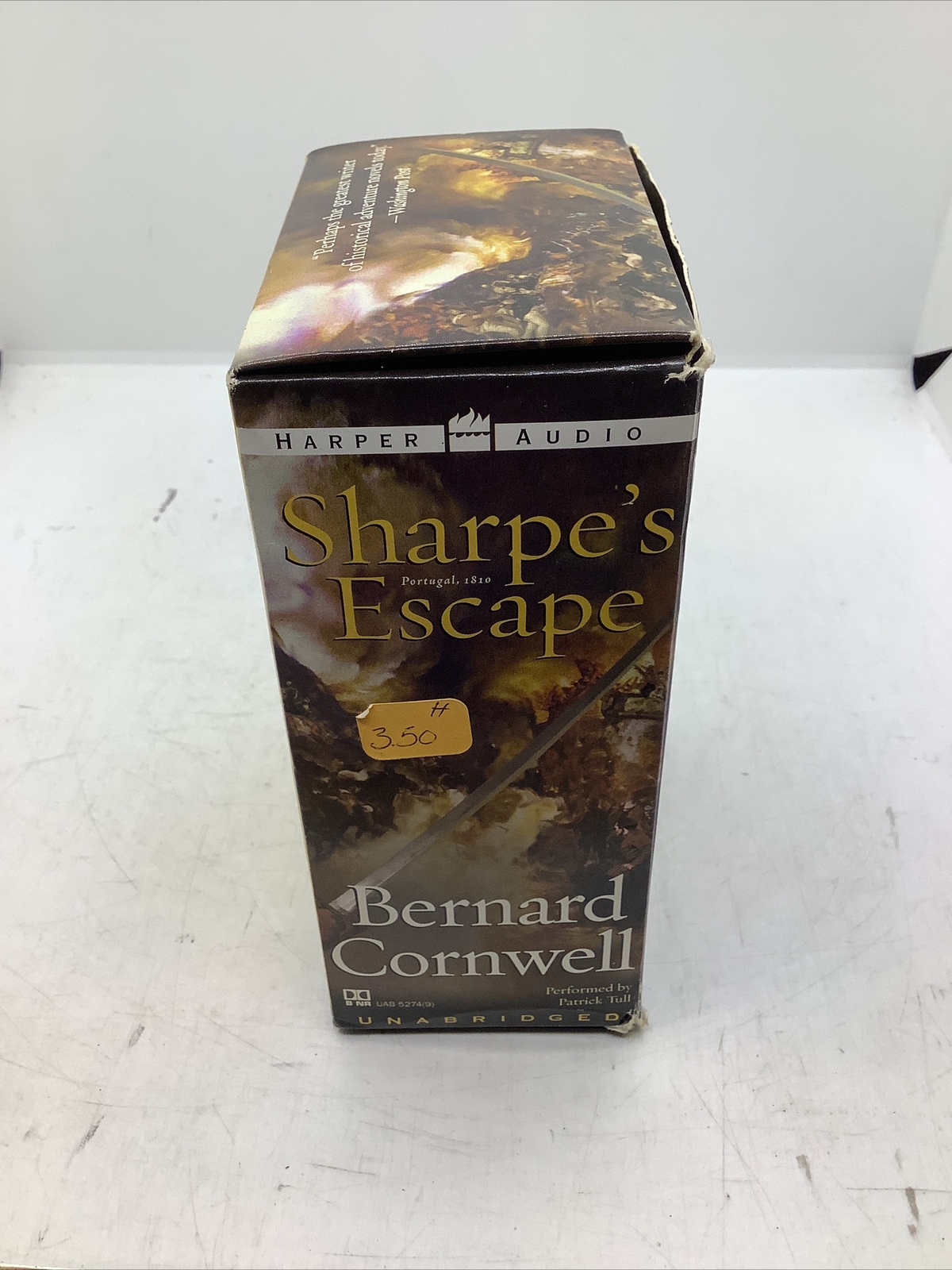 Sharp’s Escape — Bernard Cornwell — 9 Audio Cassettes — Read By Patrick Tull