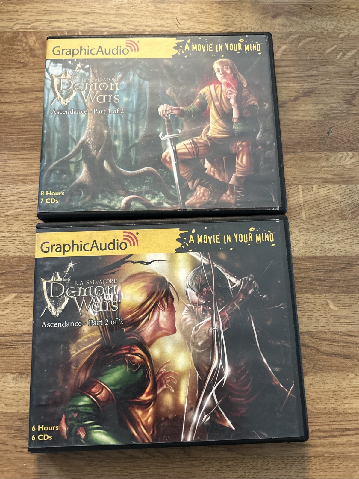 The Demon Wars — Ascendence Parts 1 & 2 (The Demonwars Saga) Graphic Audio